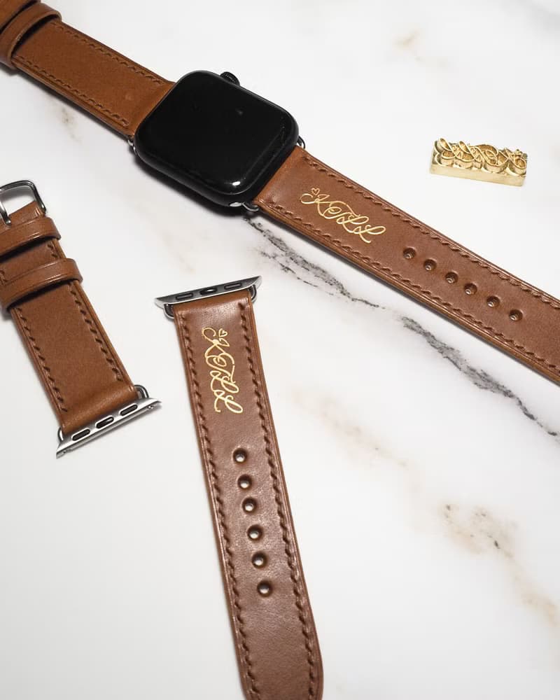 意大利植鞣牛皮革 Apple watch 錶帶