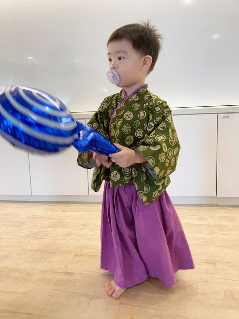 淺草振袖和服-訂製 嬰幼兒 寶寶 兒童 日本 和服 禮服 襯衫 彌月