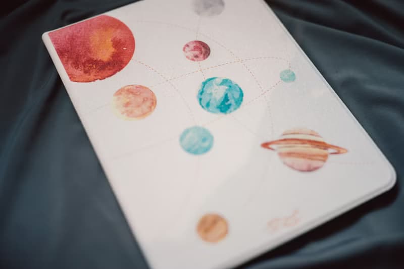 九大行星 防摔皮革IPAD保護套 附筆槽位