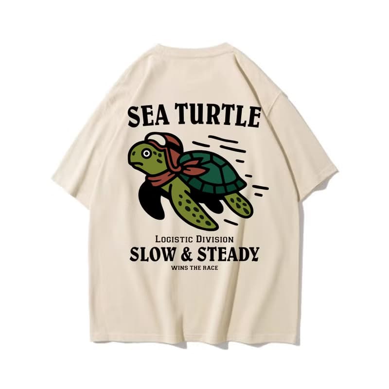 SEA TURTLE 海龜 中性短袖T恤 8色男女同款