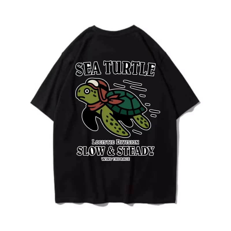 SEA TURTLE 海龜 中性短袖T恤 8色男女同款