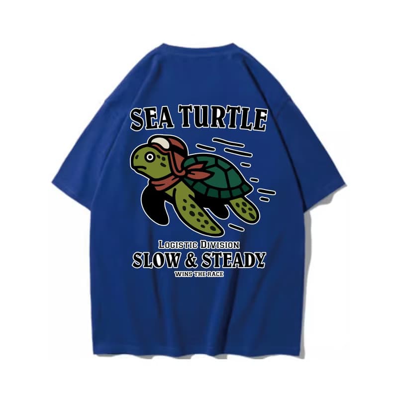 SEA TURTLE 海龜 中性短袖T恤 8色男女同款
