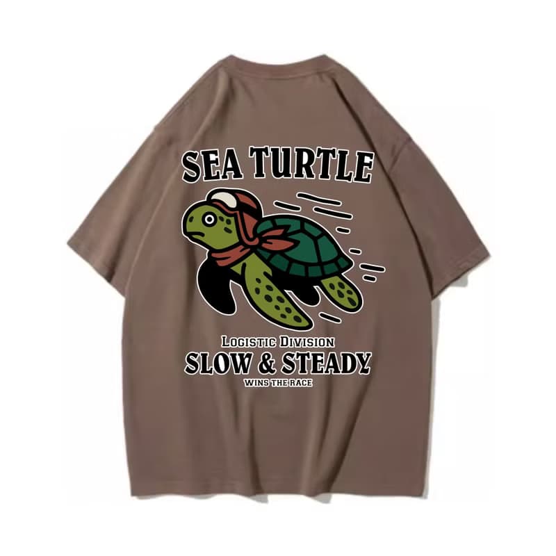 SEA TURTLE 海龜 中性短袖T恤 8色男女同款