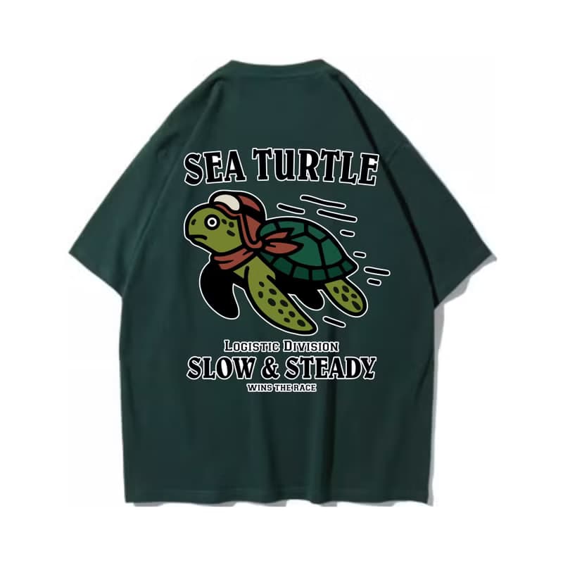 SEA TURTLE 海龜 中性短袖T恤 8色男女同款