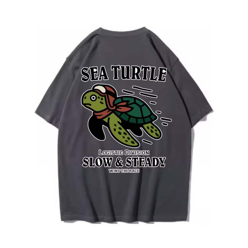 SEA TURTLE 海龜 中性短袖T恤 8色男女同款