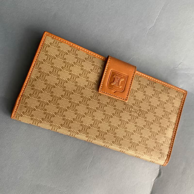 中古Celine賽琳│古著│錢包│短銀包│短夾│零錢包│卡片套