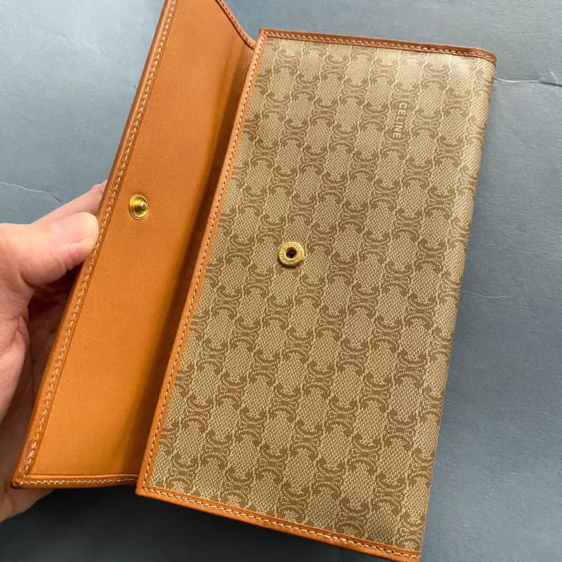 中古Celine賽琳│古著│錢包│短銀包│短夾│零錢包│卡片套