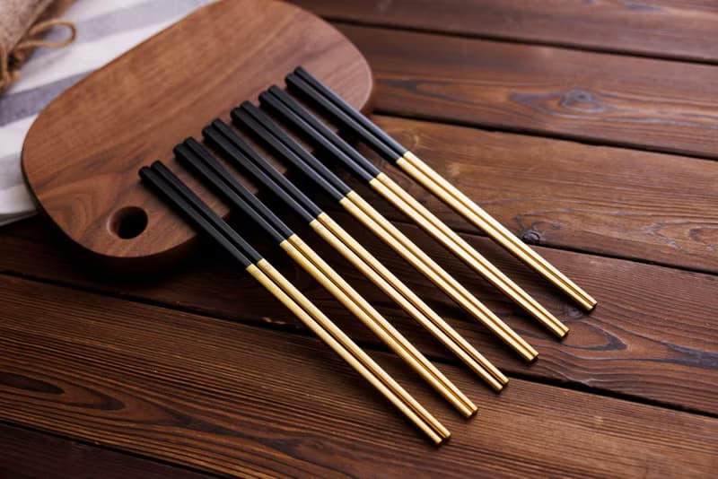 Islandoffer島嶼製作 304 不鏽鋼筷子6對裝 文青高貴 新屋送