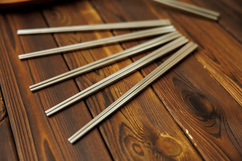Islandoffer島嶼製作 304 不鏽鋼筷子6對裝 文青高貴 新屋送