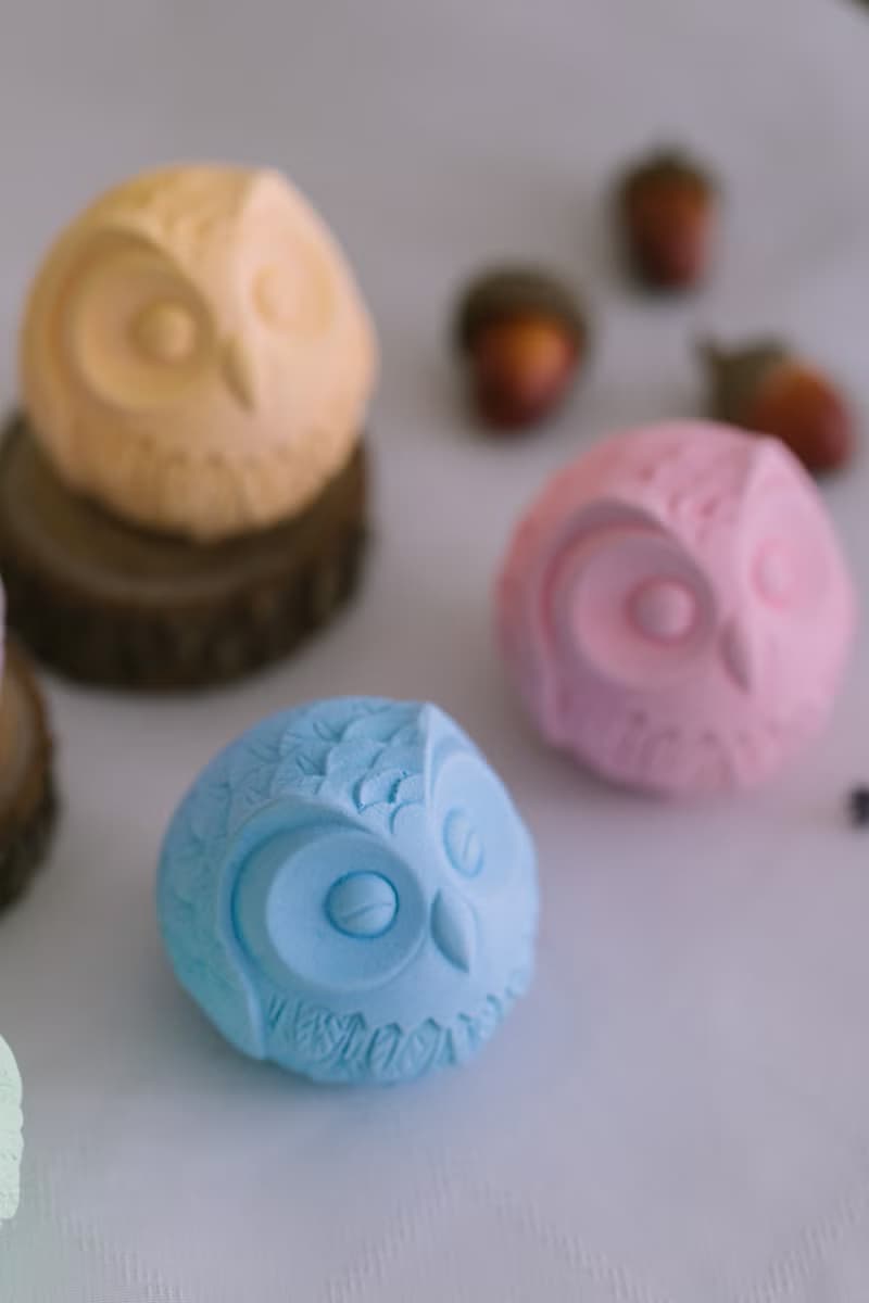 貓頭鷹擴香石-A款-生日禮 聖誕交換禮物 情人節禮物 療癒小物