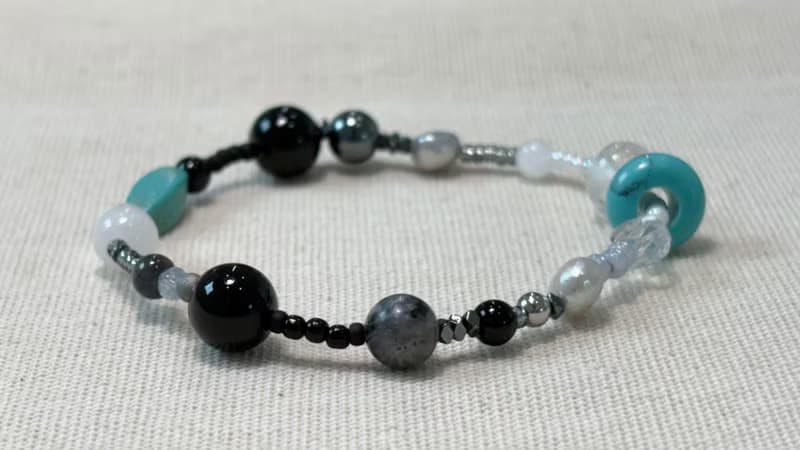 Turquoise Gemstone Bracelet 051