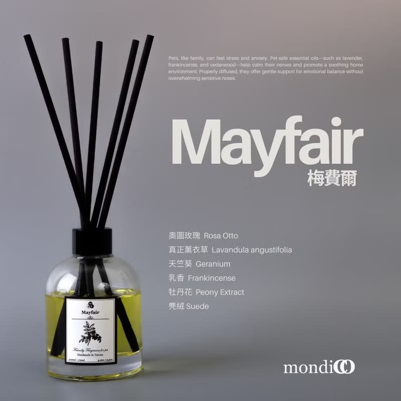 天然精油-擴香補充瓶液-Mayfair 梅費爾 (升遷沉穩木質調)