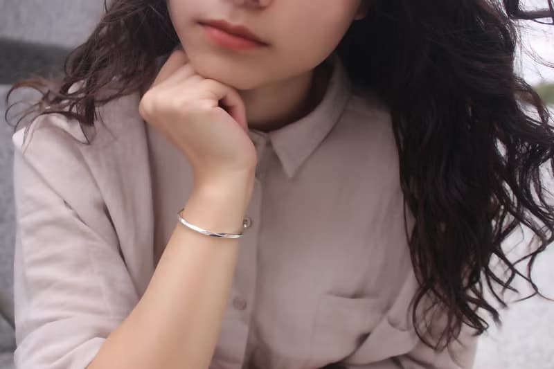 【體驗】經典款 / 純銀方條扭轉手環・純銀手環・金工・一人成班