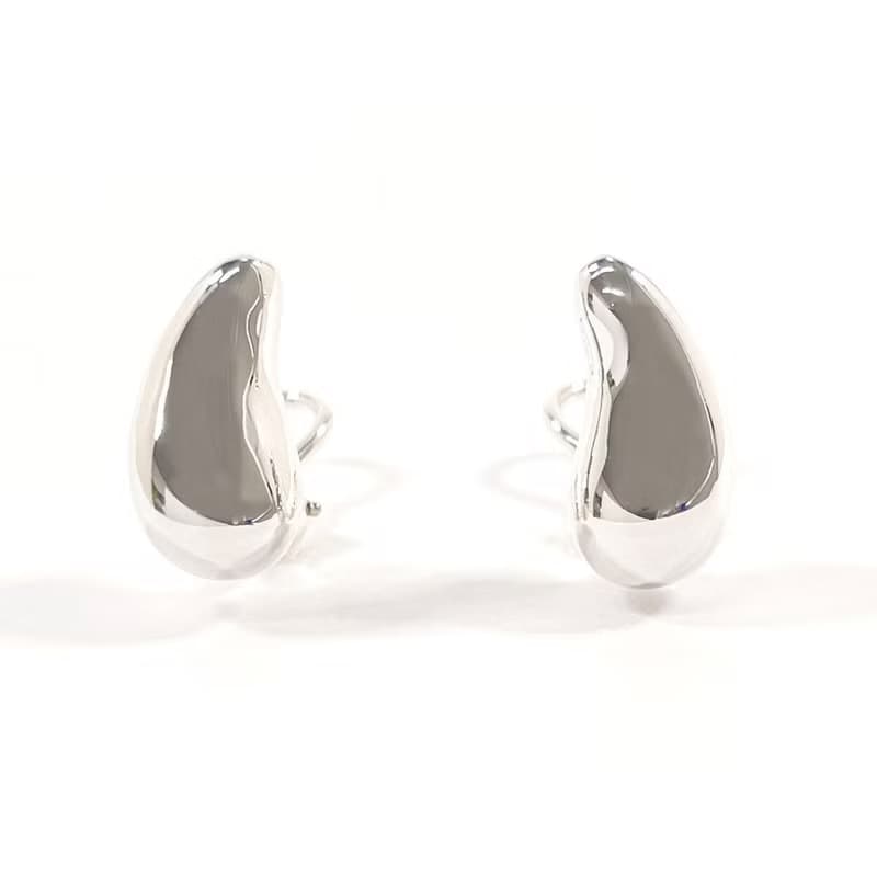 【日本直送 中古美品】ティファニー TIFFANY&Co. イヤリング ティアドロップ エルサペレッティ シルバー925 アクセサリー
