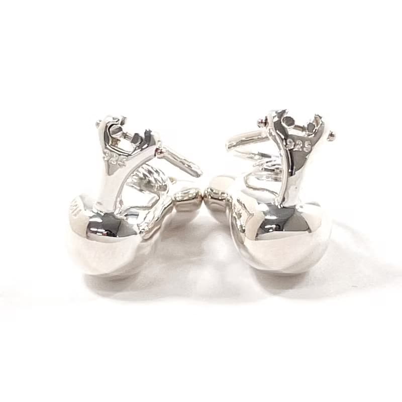 【日本直送 中古美品】ティファニー TIFFANY&Co. イヤリング ティアドロップ エルサペレッティ シルバー925 アクセサリー
