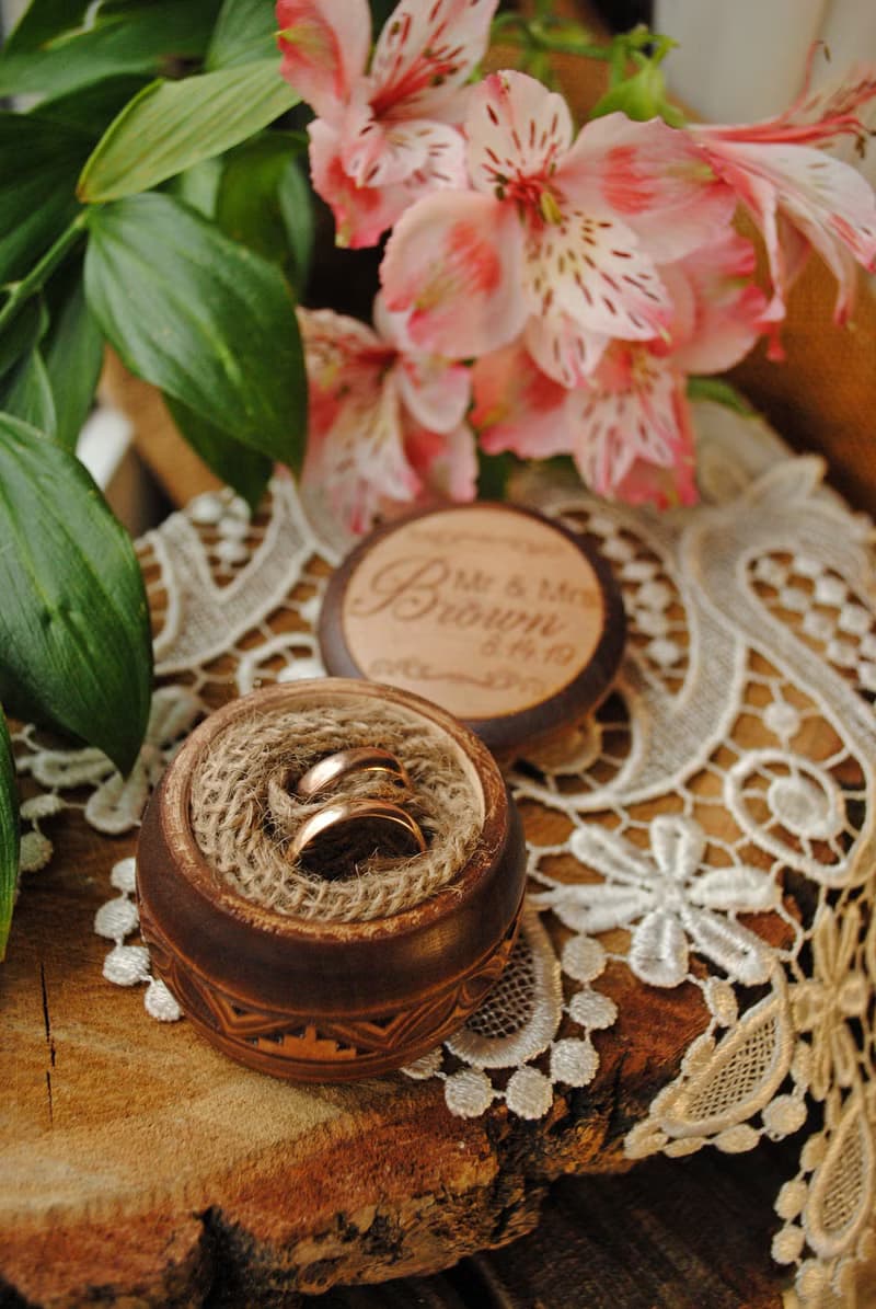Personalized wedding ring box,Engagement ring holder,Storage ring box,women gift