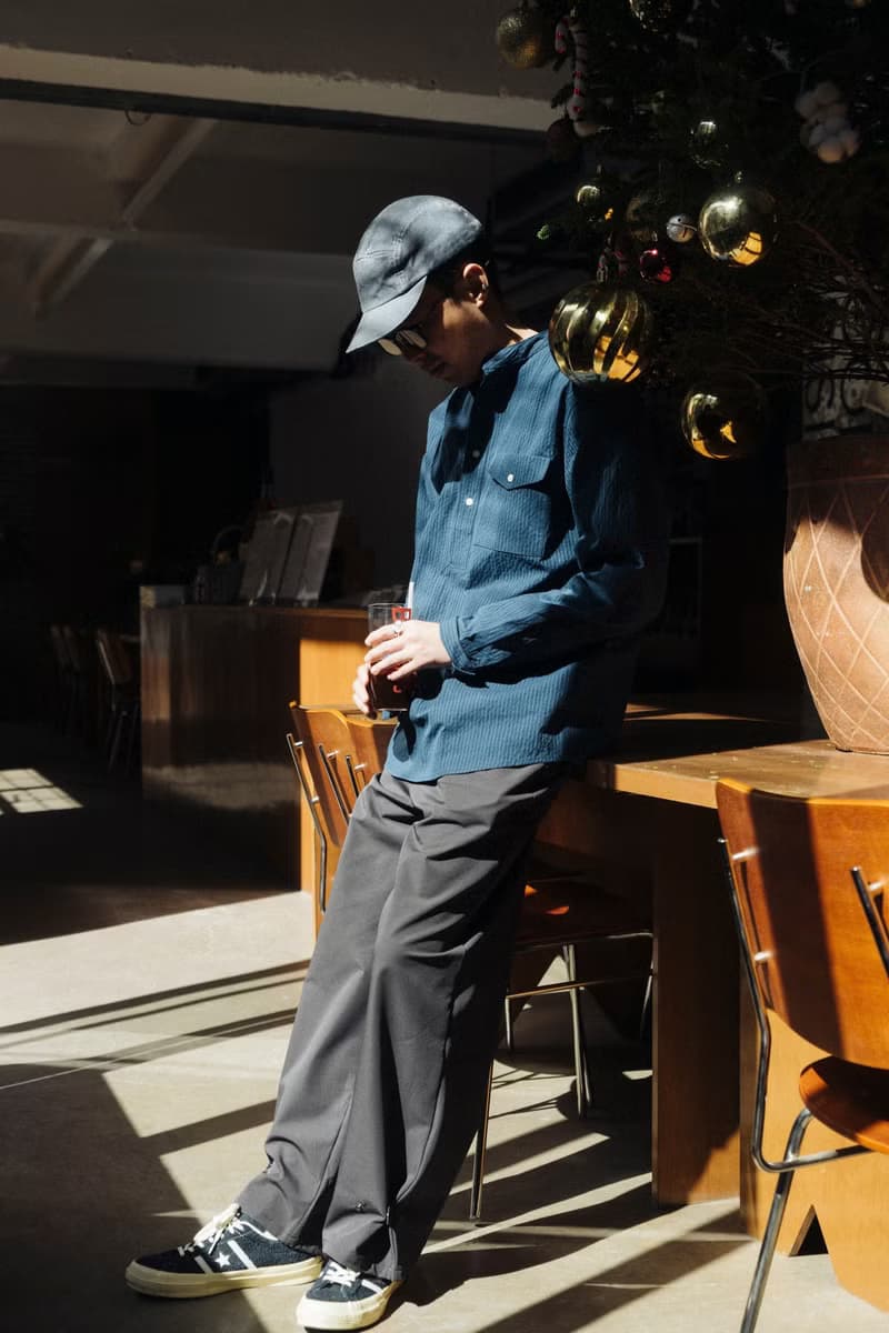 PANTS 復古高質感寬鬆保暖休閒長褲 秋冬肌理感闊腿剪裁灰色男