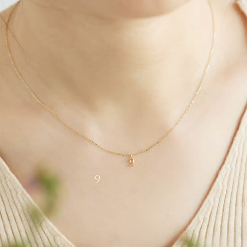 Visel 0-9好運靈數項鍊