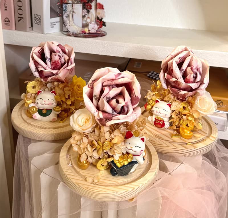 招財貓花盅_開幕禮_新年款_招財必備