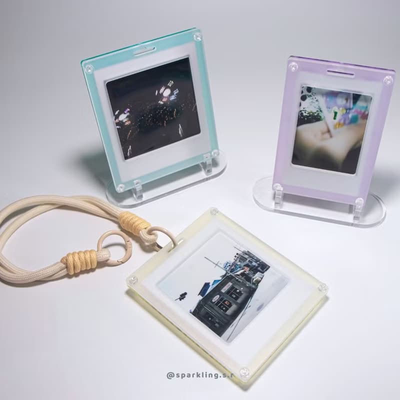 SSR :: 拾光季 - 花磚相框 | 壓克力吊飾 相框 照片 拍立得