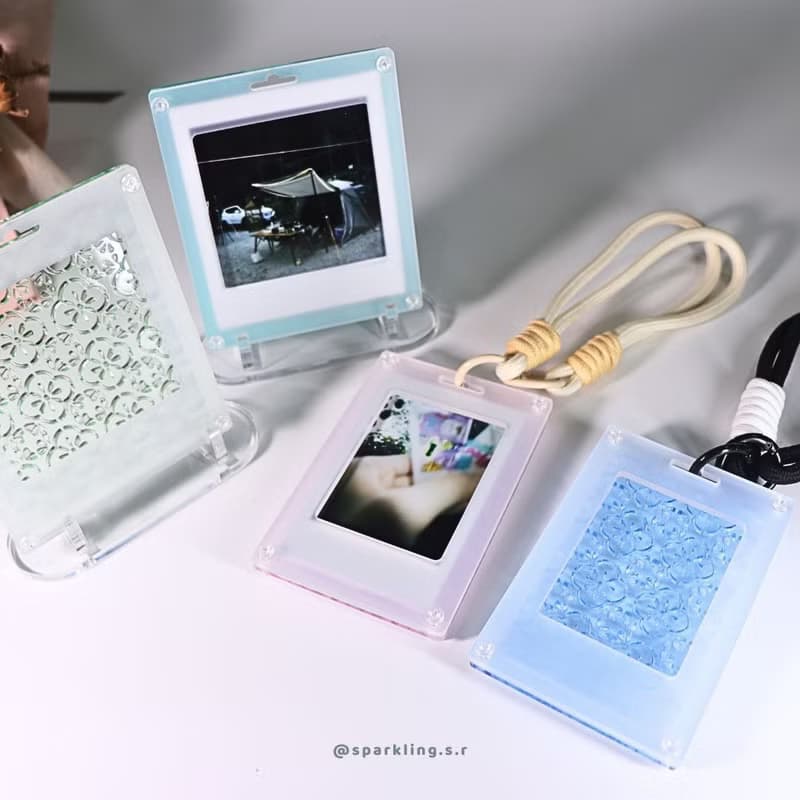 SSR :: 拾光季 - 花磚相框 | 壓克力吊飾 相框 照片 拍立得