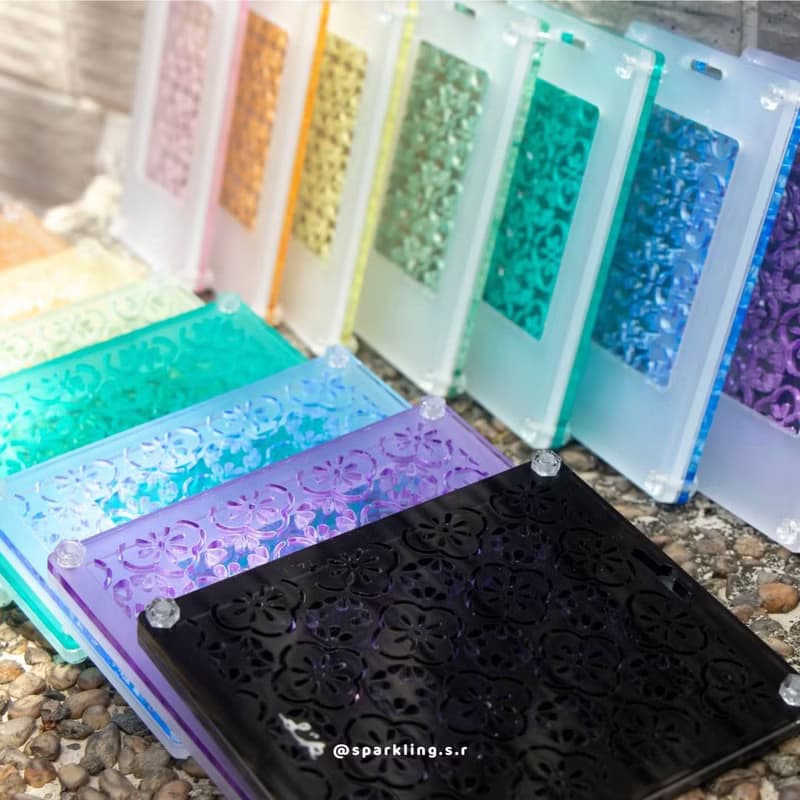 SSR :: 拾光季 - 花磚相框 | 壓克力吊飾 相框 照片 拍立得