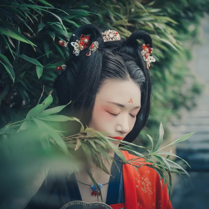 祥雲髮冠