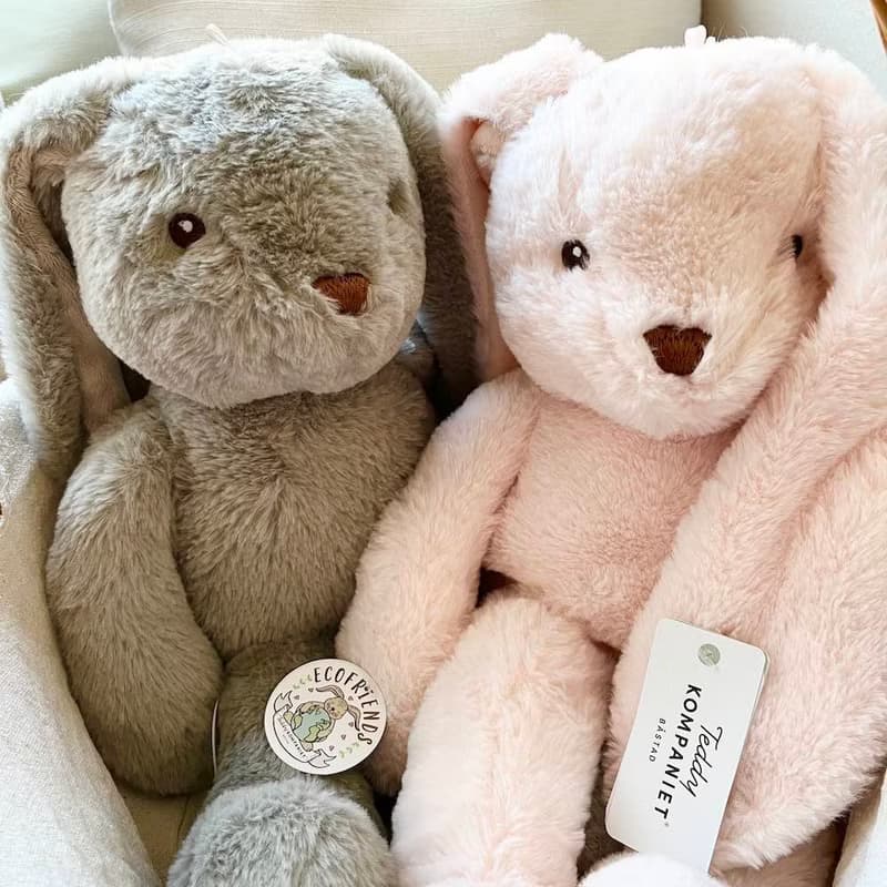 北歐 瑞典 Teddykompaniet Svea兔兔 (優雅灰)