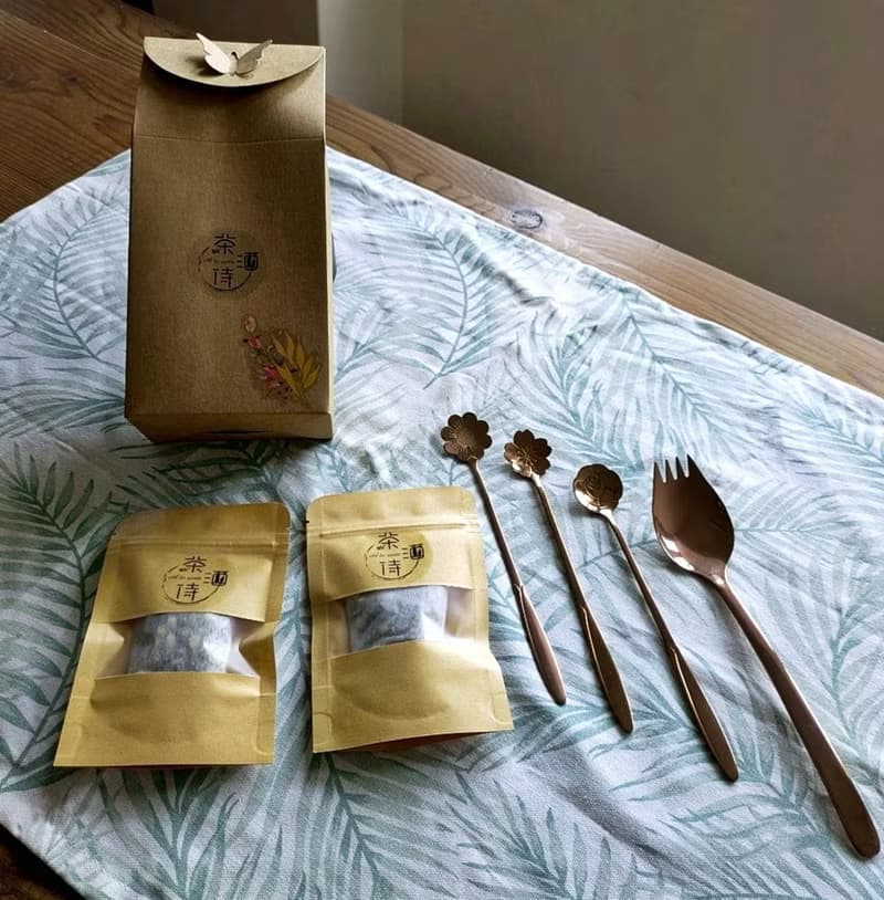 新手飲茶推薦優惠-小香茶(貴婦茶) 附贈茶匙組