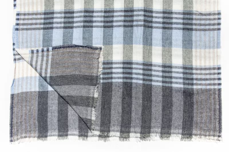 喀什米爾Cashmere 針織圍巾 純羊毛圍巾 手織圍巾 編織圍巾-英國