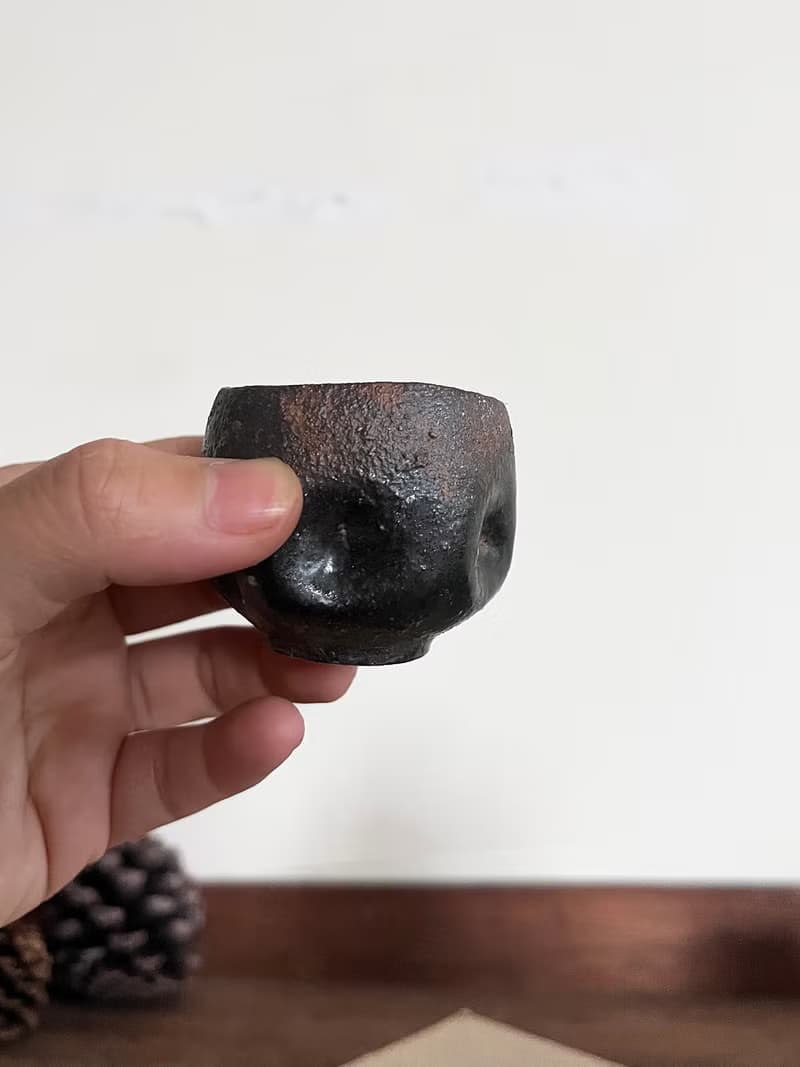 凹凸 德利酒器組 清酒壺與酒杯兩入 | 陶器皿