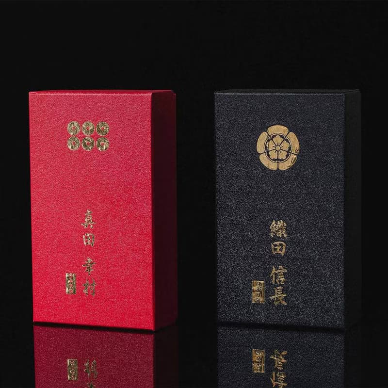 NIKKEN 日本戰國名將精品武士剪刀(越前漆日本手工)
