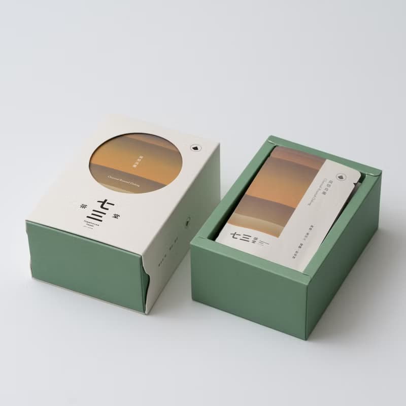 七三茶堂 立體茶包丨炭焙烏龍 8單入–精裝盒