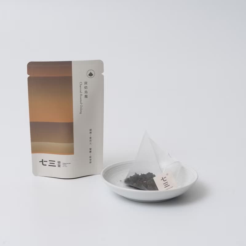 七三茶堂 立體茶包丨炭焙烏龍 8單入–精裝盒