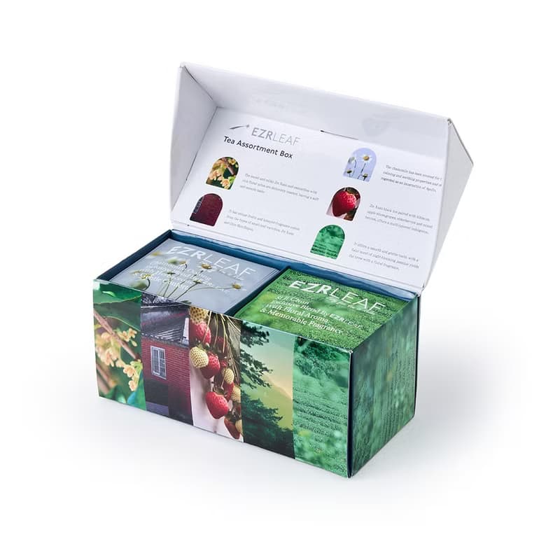 一澤茶EZR Leaf【端午節茶葉禮盒】台灣嚴選純茶組22入