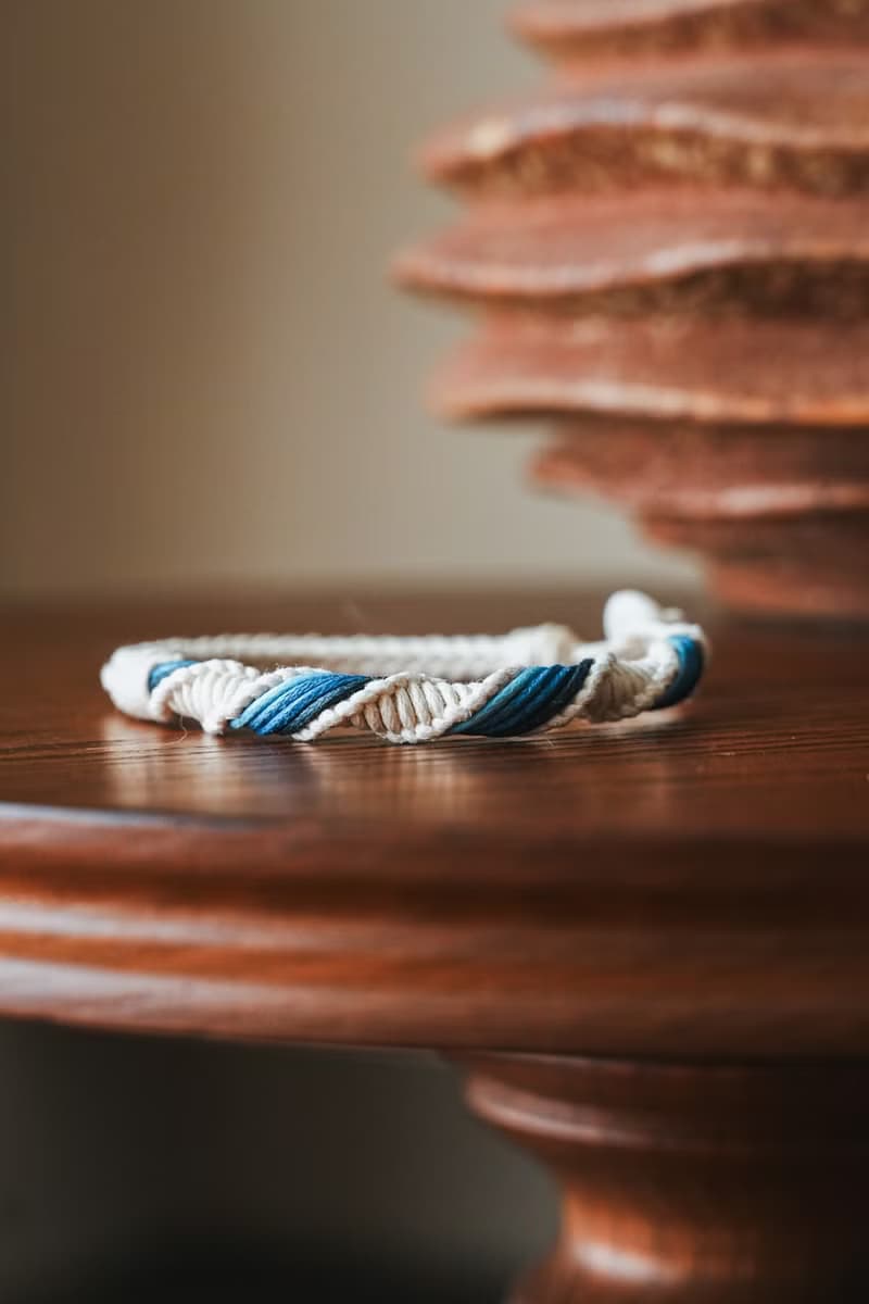 波乘 | 八股螺旋編織手環