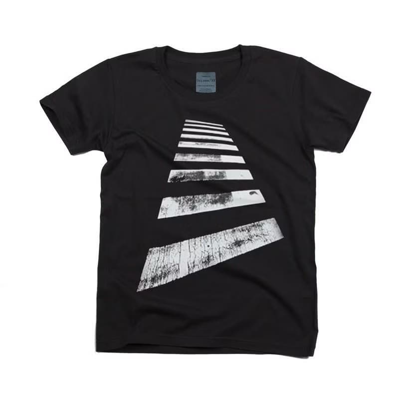 TRAFFIC series pedestrian crossing design T-shirt unisex XS ~ XL size Tcollector