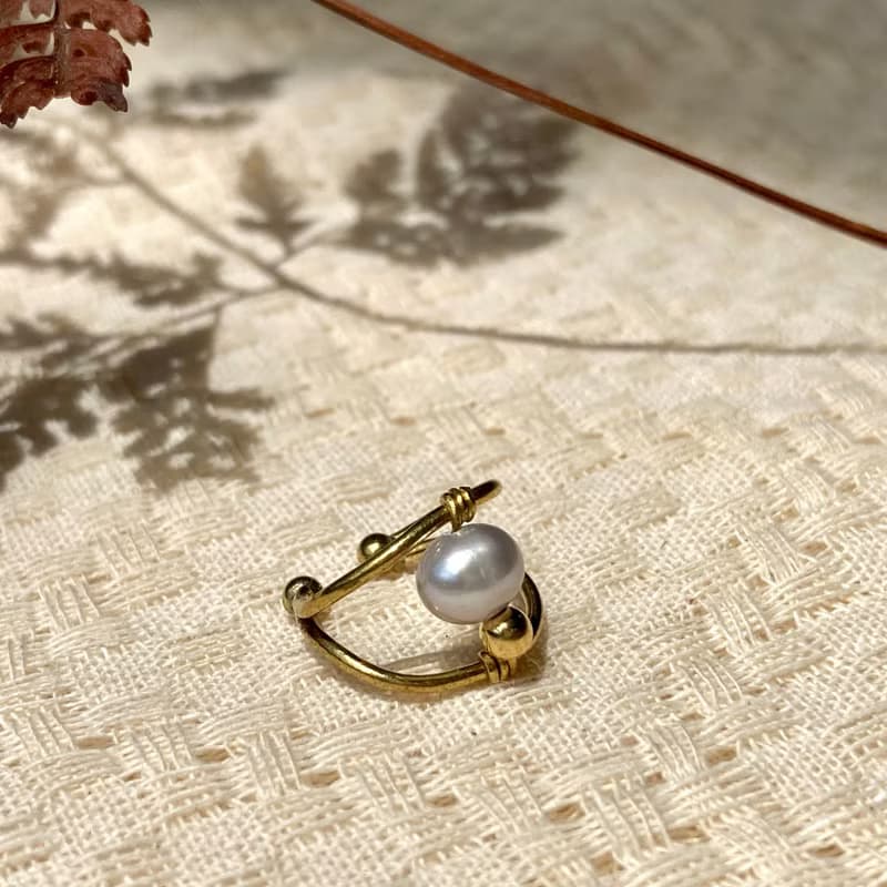 老林雜貨 | 一顆珍珠耳骨夾