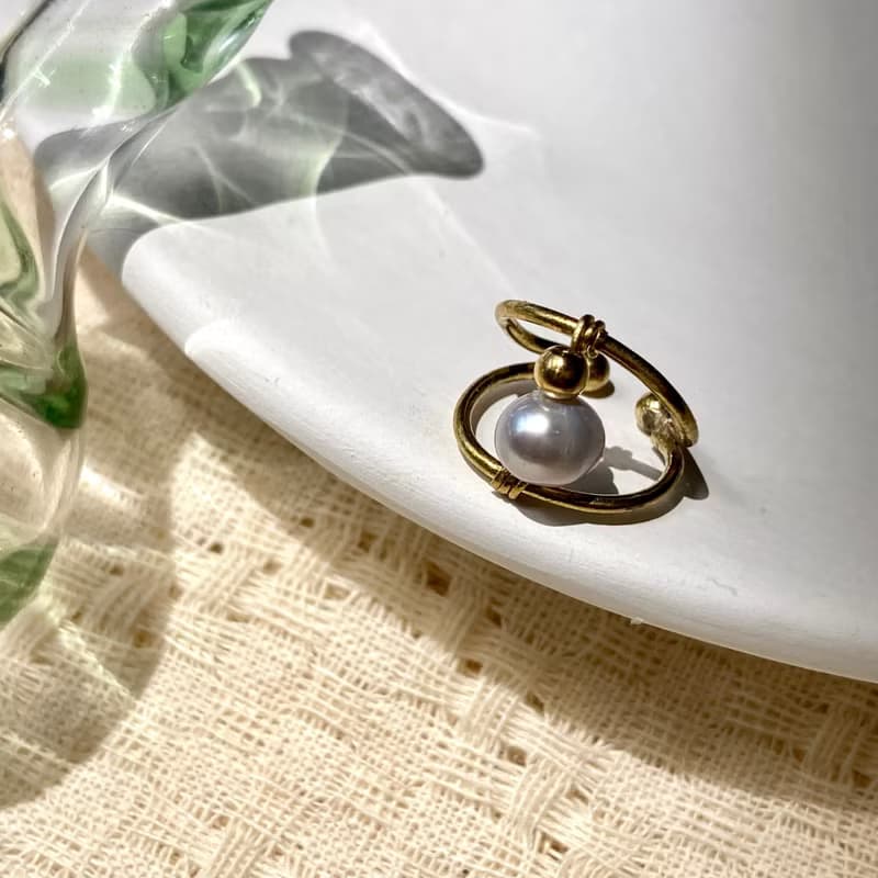 老林雜貨 | 一顆珍珠耳骨夾
