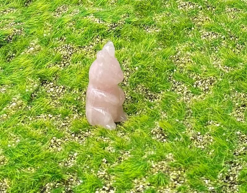 天然粉晶-前途//兔//似錦 旺人緣 旺事業 大展宏圖 吉祥如意