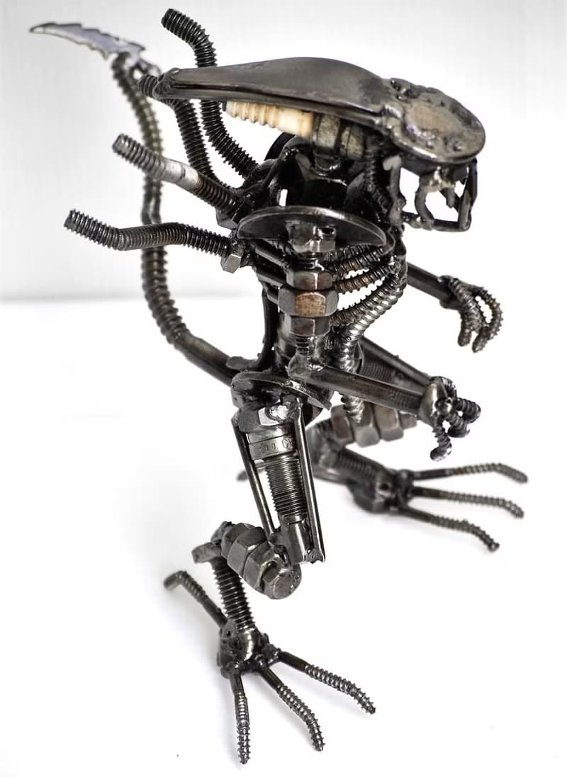 Monster SCRAP METAL (B), Cool gift for him, Cool Welding Gifts, Gift for son