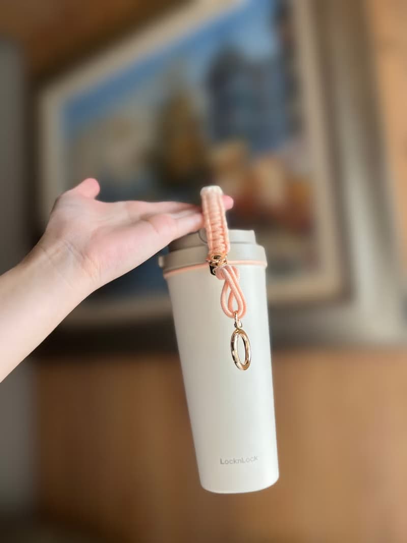 原創－2WAY 調節式 單花 手機掛繩 飲料提袋 聖誕禮物