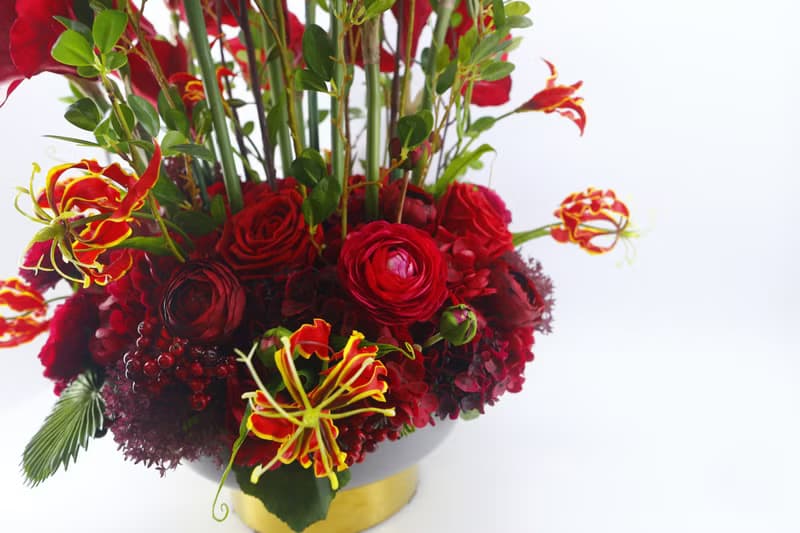 紅君子蘭富貴喜氣香氛花禮 免運專人配送限雙北市 其餘地區需補運