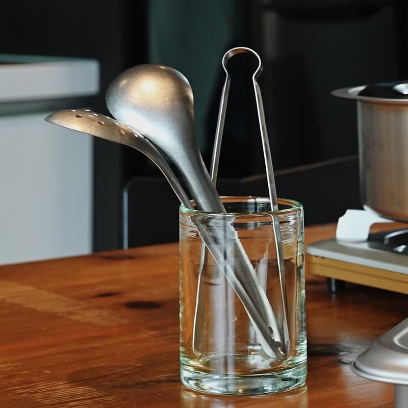 【火鍋/露營必備】任選2入│純鈦 湯勺+漏勺 (永不發霉/無塗層)