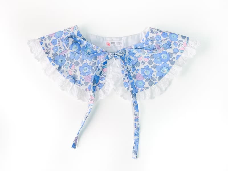 英國LIBERTY FABRICS法式手工荷葉蕾絲領飾(兒童款)