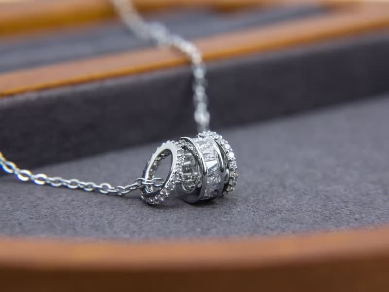 簡約三環鋯石項鍊 | 暑假禮物 生日禮物 首飾