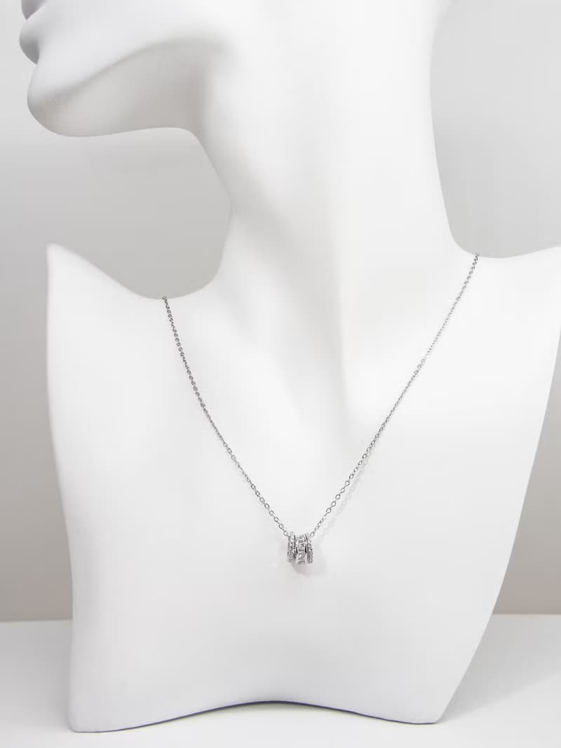 簡約三環鋯石項鍊 | 暑假禮物 生日禮物 首飾