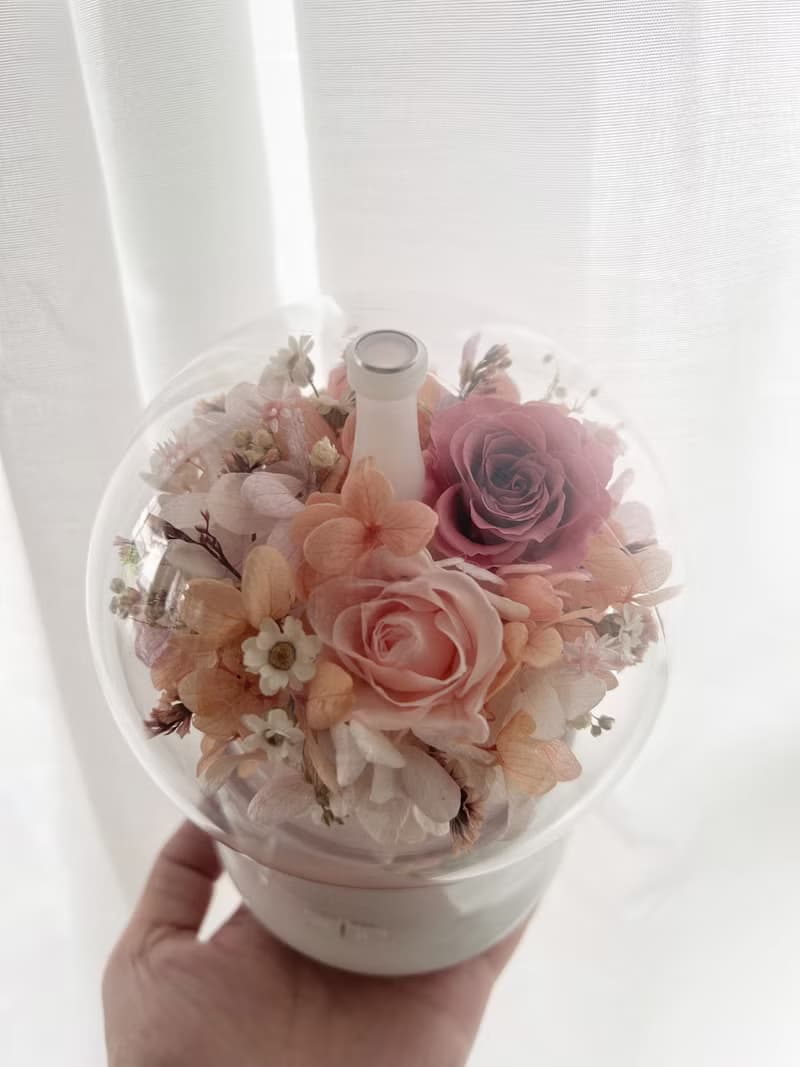 永生花香氛機禮盒提袋組