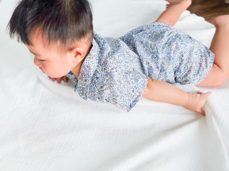 英國LIBERTY FABRICS男童Alex法式襯衫連身短褲