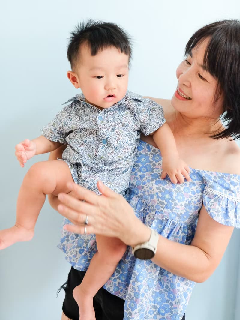 英國LIBERTY FABRICS男童Alex法式襯衫連身短褲